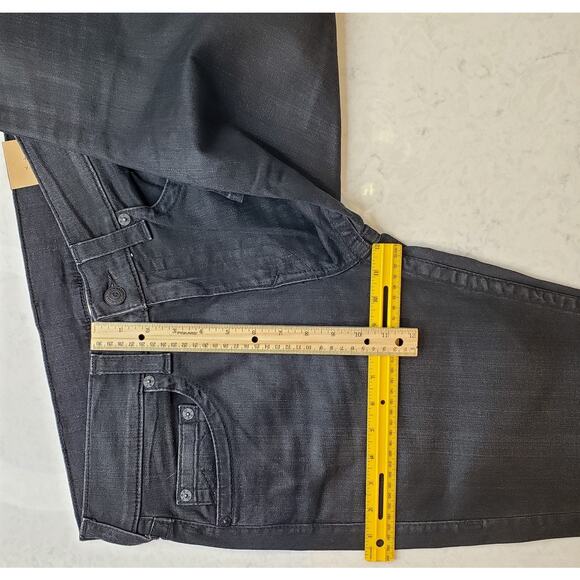 NWT TRUE RELIGION Straight No Flap Jeans Black Men's Size 33 ~ Style 101752 - Picture 10 of 12